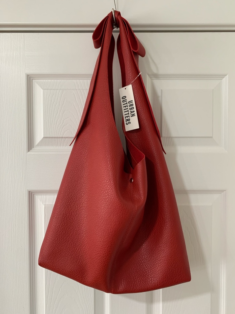 Kimchi Blue Boston Bow Faux Leather Hobo Bag